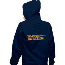Load image into Gallery viewer, Daily_Deal_Shirts Zippered Hoodies, Unisex / Small / Navy Vintage Outatime
