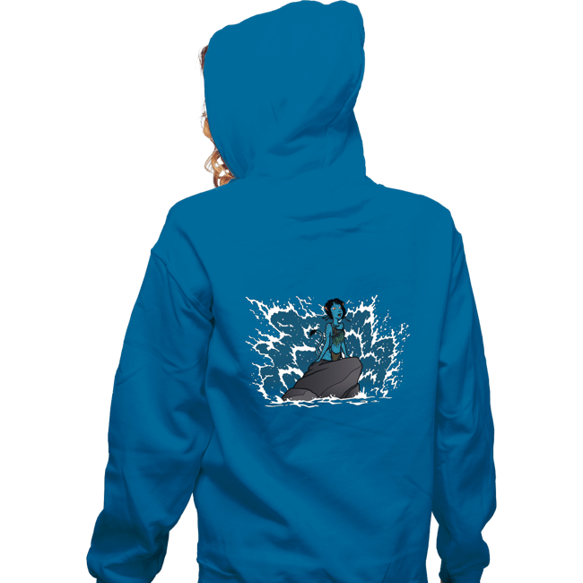 Daily_Deal_Shirts Zippered Hoodies, Unisex / Small / Royal Blue The Little Na'vi
