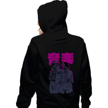 Load image into Gallery viewer, Sold_Out_Shirts Zippered Hoodies, Unisex / Small / Black Daft Cyberpunk
