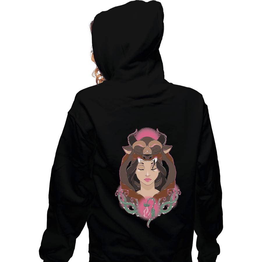 Shirts Zippered Hoodies, Unisex / Small / Black The Last Petal
