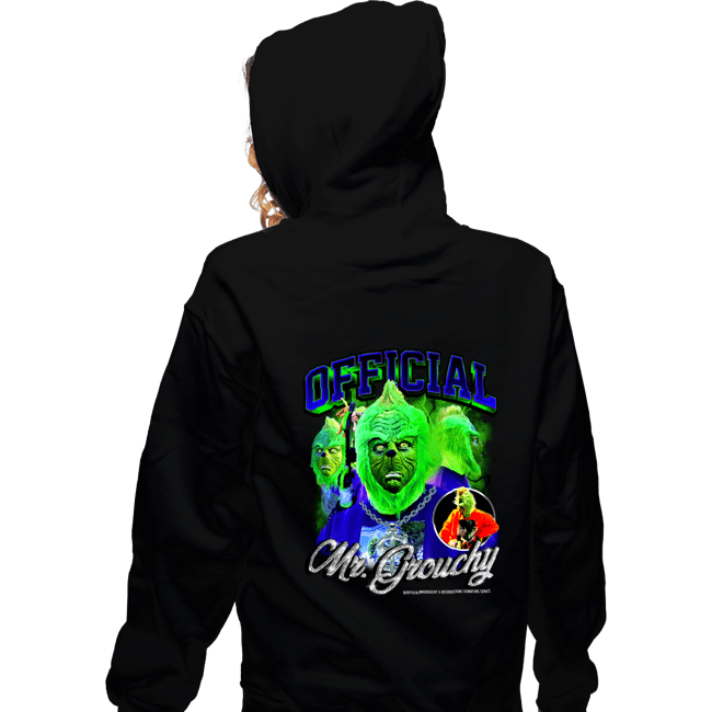 Shirts Zippered Hoodies, Unisex / Small / Black Mr Grouchy x CoDdesigns Bootleg Hip Hop tee