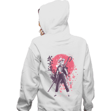 Load image into Gallery viewer, Shirts Zippered Hoodies, Unisex / Small / White Ronin Bo
