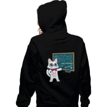 Load image into Gallery viewer, Shirts Pullover Hoodies, Unisex / Small / Black Scientist Cat

