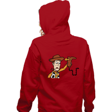 Load image into Gallery viewer, Secret_Shirts Zippered Hoodies, Unisex / Small / Red Snake In A Boot

