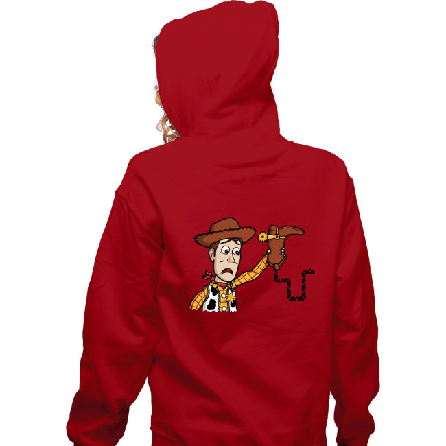 Secret_Shirts Zippered Hoodies, Unisex / Small / Red Snake In A Boot