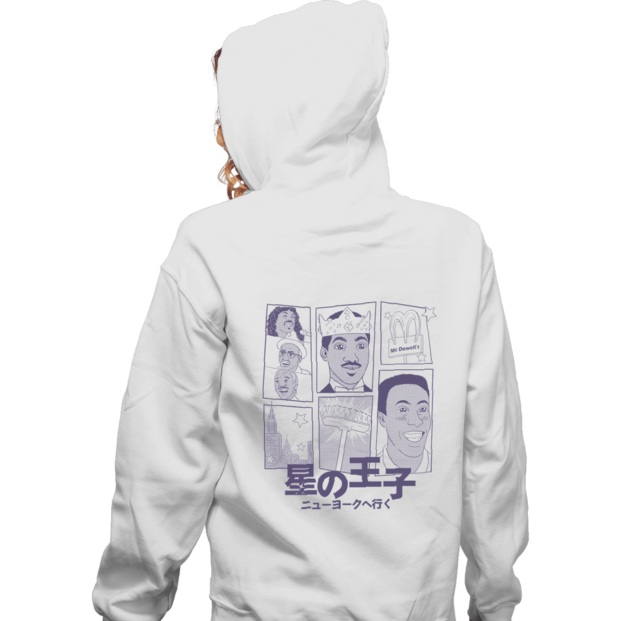 Shirts Zippered Hoodies, Unisex / Small / White Coming To Anime