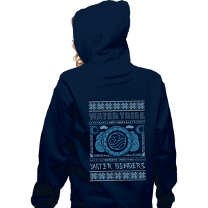 Shirts Zippered Hoodies, Unisex / Small / Navy Water Tribe Ugly Sweater