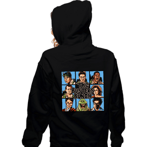 Daily_Deal_Shirts Zippered Hoodies, Unisex / Small / Black The Busters Bunch