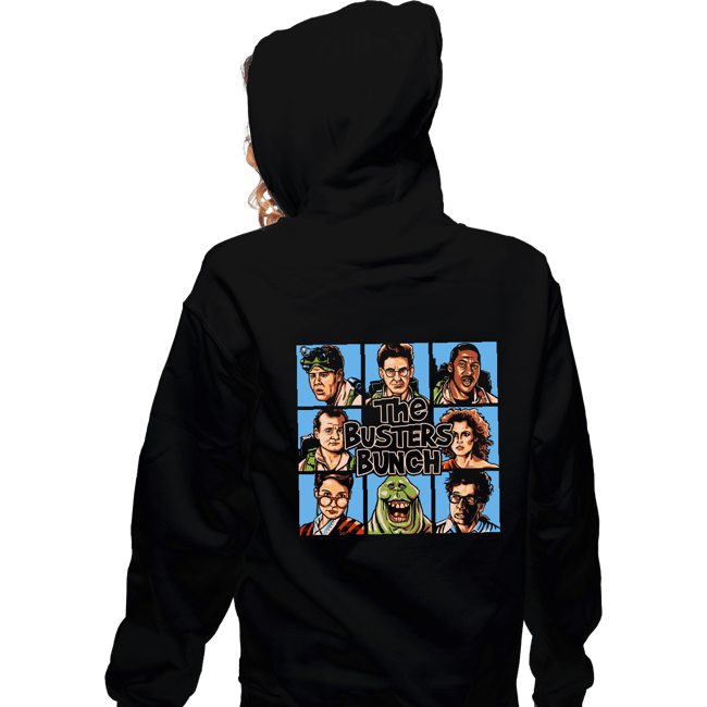 Daily_Deal_Shirts Zippered Hoodies, Unisex / Small / Black The Busters Bunch