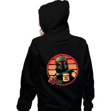 Load image into Gallery viewer, Daily_Deal_Shirts Zippered Hoodies, Unisex / Small / Black Galaxy&#39;s Best Boss
