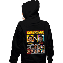 Load image into Gallery viewer, Shirts Zippered Hoodies, Unisex / Small / Black Pacino Fighter
