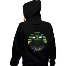 Load image into Gallery viewer, Daily_Deal_Shirts Zippered Hoodies, Unisex / Small / Black Mutant Purple
