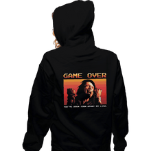 Load image into Gallery viewer, Shirts Zippered Hoodies, Unisex / Small / Black Game Over Tommy
