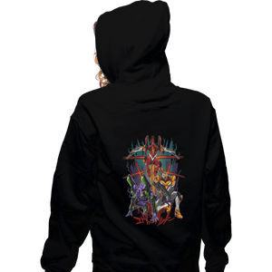 Shirts Zippered Hoodies, Unisex / Small / Black EVA Squad