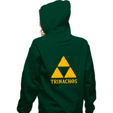 Load image into Gallery viewer, Shirts Zippered Hoodies, Unisex / Small / Irish Green Trinachos
