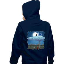 Load image into Gallery viewer, Shirts Zippered Hoodies, Unisex / Small / Navy Above The Clouds

