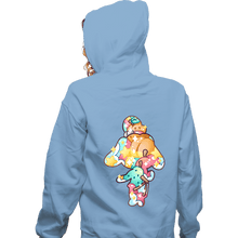 Load image into Gallery viewer, Shirts Zippered Hoodies, Unisex / Small / Royal Blue Magical Silhouettes - Isabelle
