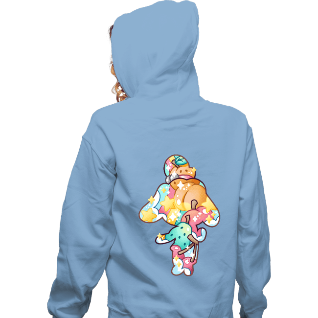 Shirts Zippered Hoodies, Unisex / Small / Royal Blue Magical Silhouettes - Isabelle