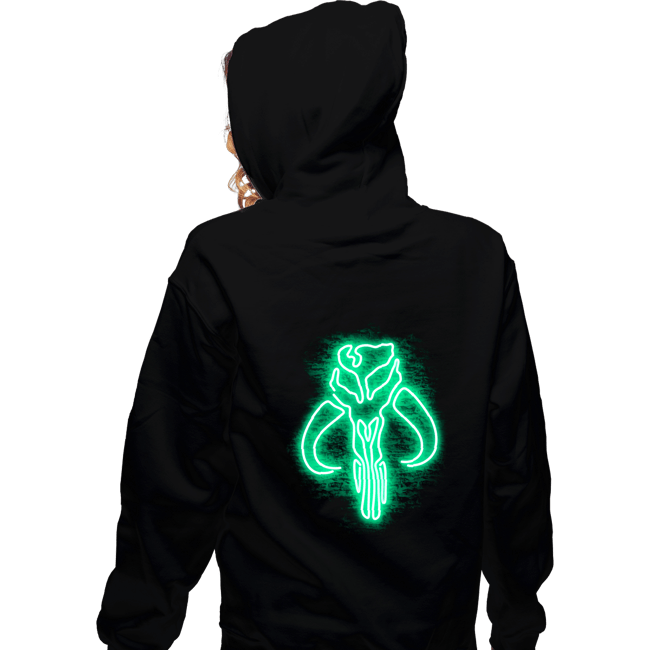 Secret_Shirts Zippered Hoodies, Unisex / Small / Black Club Mando