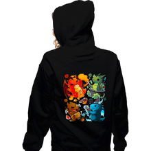 Load image into Gallery viewer, Shirts Zippered Hoodies, Unisex / Small / Black Dragon Roleplay
