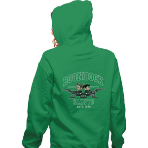 Secret_Shirts Zippered Hoodies, Unisex / Small / Irish Green Boondock Saints 1999