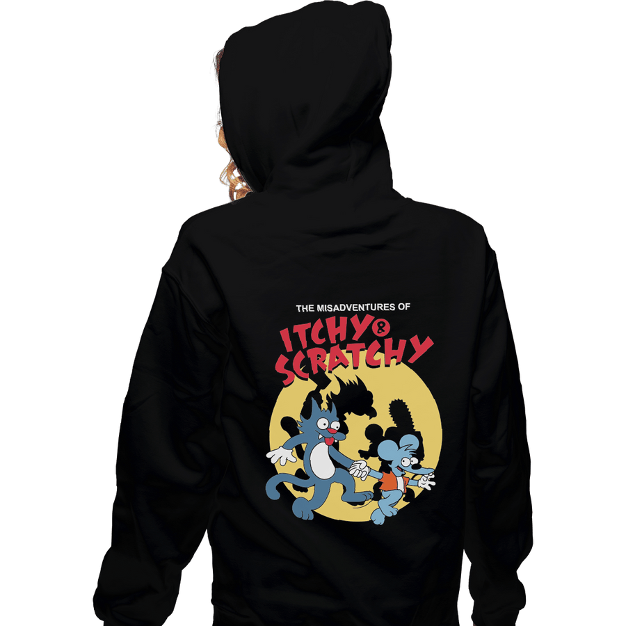 Shirts Pullover Hoodies, Unisex / Small / Black The Misadventures
