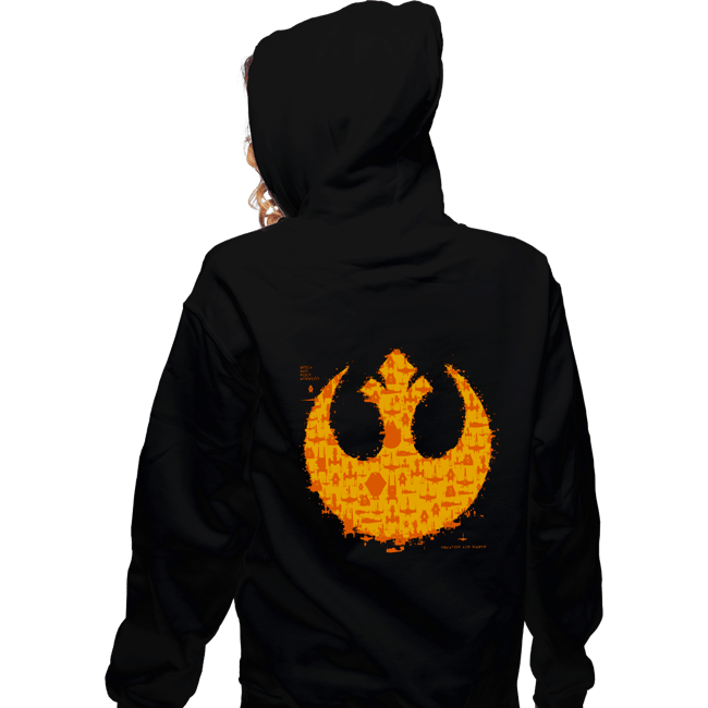 Shirts Zippered Hoodies, Unisex / Small / Black Rebel Glitch