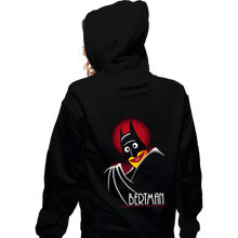 Load image into Gallery viewer, Daily_Deal_Shirts Zippered Hoodies, Unisex / Small / Black Bertman
