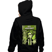 Load image into Gallery viewer, Secret_Shirts Zippered Hoodies, Unisex / Small / Black Tales Of Lovecraft
