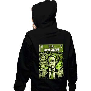 Secret_Shirts Zippered Hoodies, Unisex / Small / Black Tales Of Lovecraft