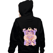 Load image into Gallery viewer, Shirts Zippered Hoodies, Unisex / Small / Black Sailor Halloween Moon
