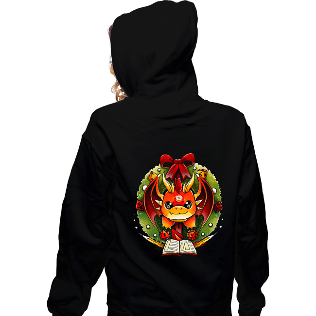 Secret_Shirts Zippered Hoodies, Unisex / Small / Black RPG Wreath