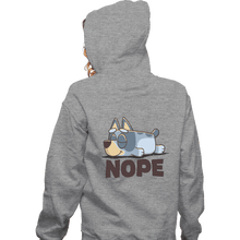Load image into Gallery viewer, Daily_Deal_Shirts Zippered Hoodies, Unisex / Small / Sports Grey Lazy Heeler
