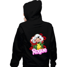 Load image into Gallery viewer, Daily_Deal_Shirts Zippered Hoodies, Unisex / Small / Black Rogue Barbie
