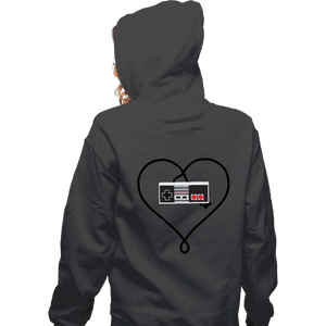 Shirts Zippered Hoodies, Unisex / Small / Dark Heather Gaming Forever