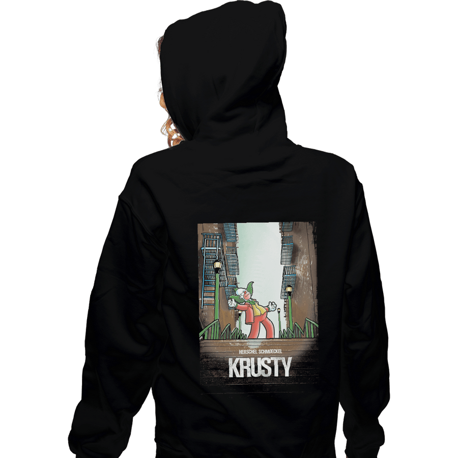 Shirts Pullover Hoodies, Unisex / Small / Black Krusty