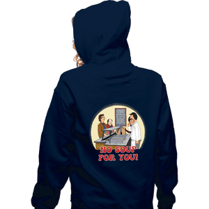 Daily_Deal_Shirts Zippered Hoodies, Unisex / Small / Navy Seinfeld's Soup