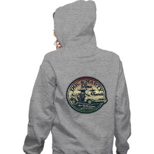 Secret_Shirts Zippered Hoodies, Unisex / Small / Sports Grey Doc And Marty