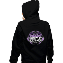 Load image into Gallery viewer, Secret_Shirts Zippered Hoodies, Unisex / Small / Black Gargoyles Gym
