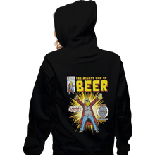 Load image into Gallery viewer, Shirts Zippered Hoodies, Unisex / Small / Black God Of Beer
