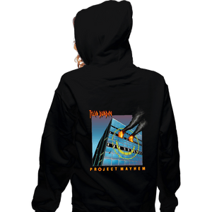 Shirts Zippered Hoodies, Unisex / Small / Black Project Mayhem