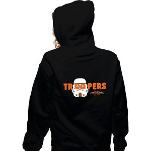 Shirts Zippered Hoodies, Unisex / Small / Black Troopers