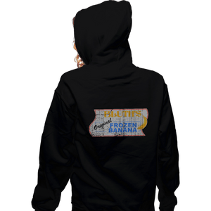 Shirts Zippered Hoodies, Unisex / Small / Black Bluth Banana Stand