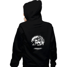 Load image into Gallery viewer, Shirts Zippered Hoodies, Unisex / Small / Black Moonlight Chase

