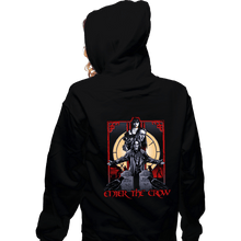 Load image into Gallery viewer, Daily_Deal_Shirts Zippered Hoodies, Unisex / Small / Black Enter The Crow
