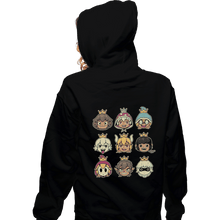 Load image into Gallery viewer, Shirts Zippered Hoodies, Unisex / Small / Black Evil Waifus
