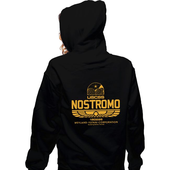 Secret_Shirts Zippered Hoodies, Unisex / Small / Black Nostromo