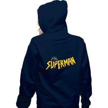 Load image into Gallery viewer, Daily_Deal_Shirts Zippered Hoodies, Unisex / Small / Navy Confused Heroes
