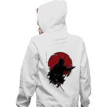 Load image into Gallery viewer, Shirts Zippered Hoodies, Unisex / Small / White Darth Samurai
