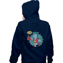 Load image into Gallery viewer, Shirts Zippered Hoodies, Unisex / Small / Navy Planet Boy
